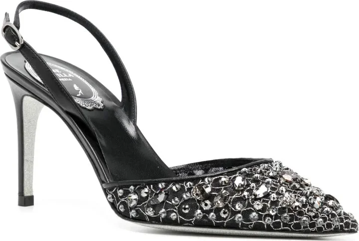 80mm Crystal-Embellished Pumps - Image 2