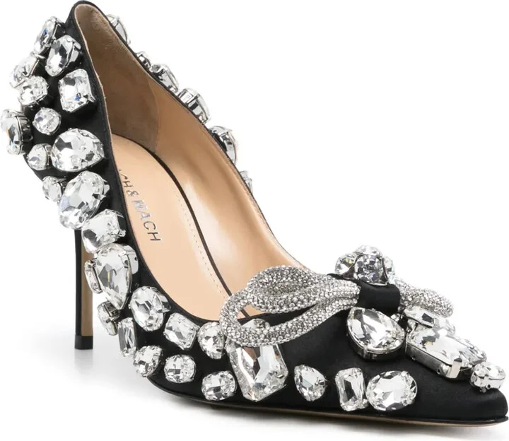 80mm Crystal-Embellished Pumps - Image 2