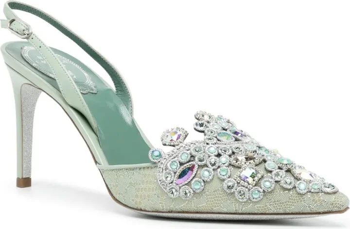 80mm Crystal-Embellished Pumps - Image 2