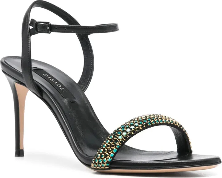 80mm Crystal-Embellished Sandals - Image 2