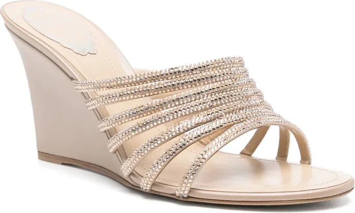 80mm Crystal-Embellished Sandals - Image 2