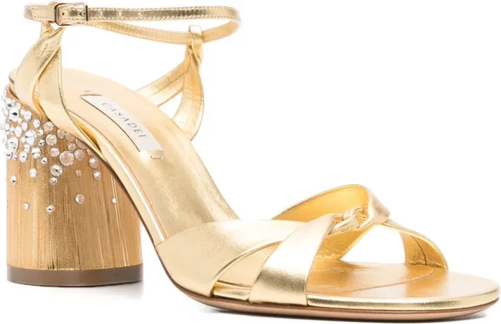 80mm Crystal-Embellished Sandals - Image 2