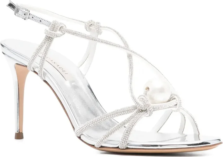 80mm Crystal-Embellished Sandals - Image 2