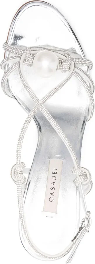 80mm Crystal-Embellished Sandals - Image 4