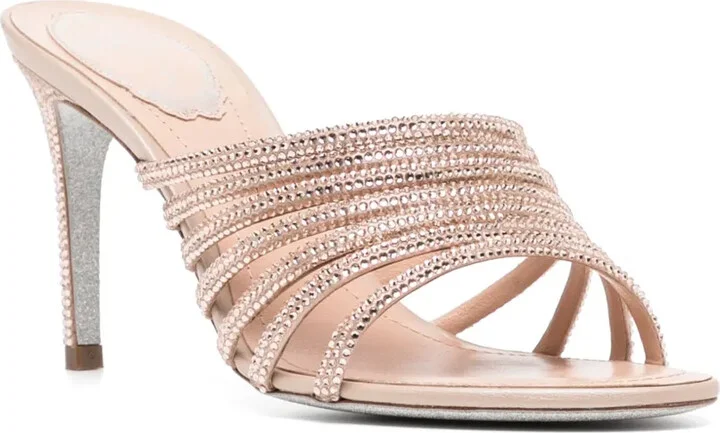 80mm Crystal-Embellished Sandals - Image 2