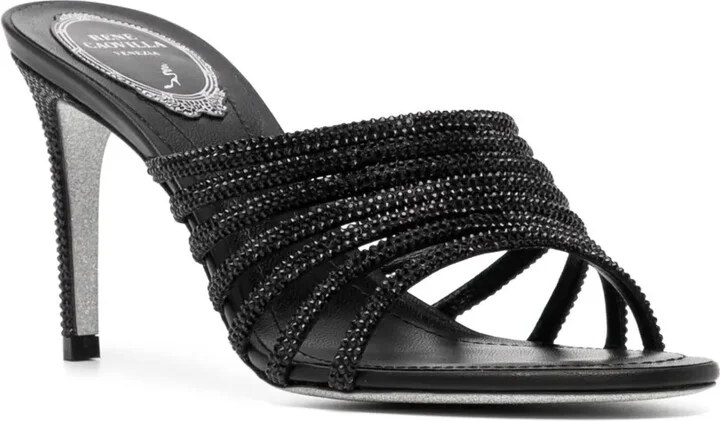 80mm Crystal-Embellished Sandals - Image 2