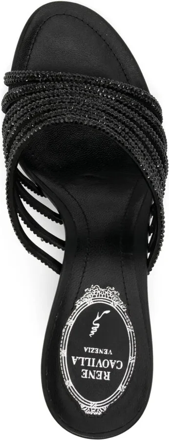 80mm Crystal-Embellished Sandals - Image 4