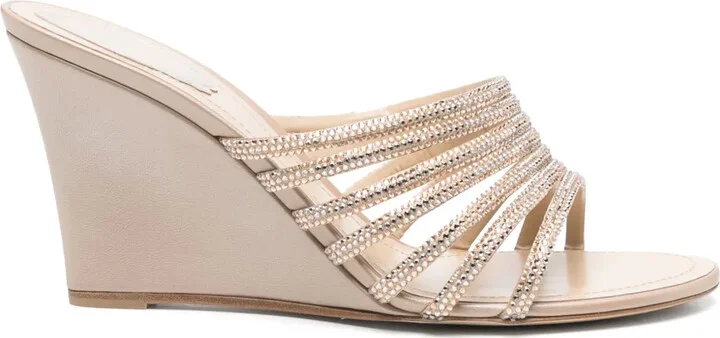 80mm Crystal-Embellished Sandals