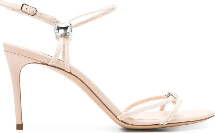 80mm Crystal-Embellished Sandals