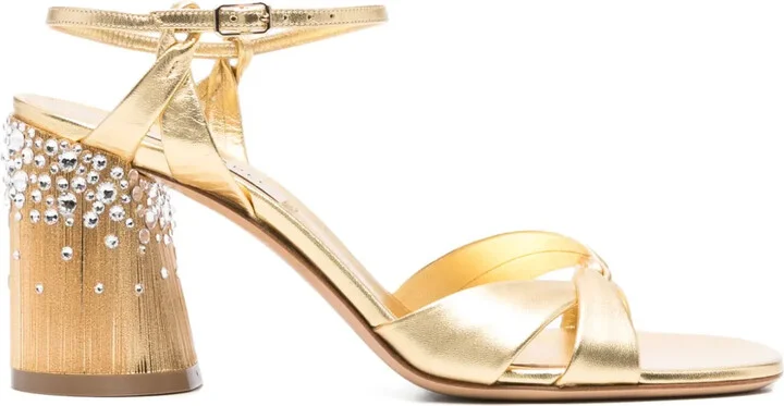 80mm Crystal-Embellished Sandals
