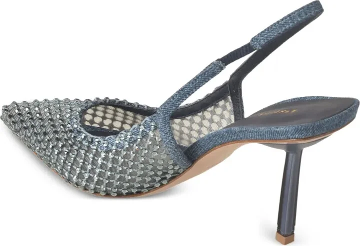 80mm Crystal-Embellishment Pumps - Image 3