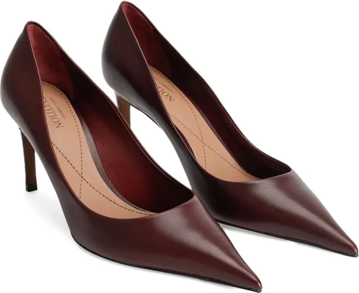 80mm Devotion leather pumps - Image 2