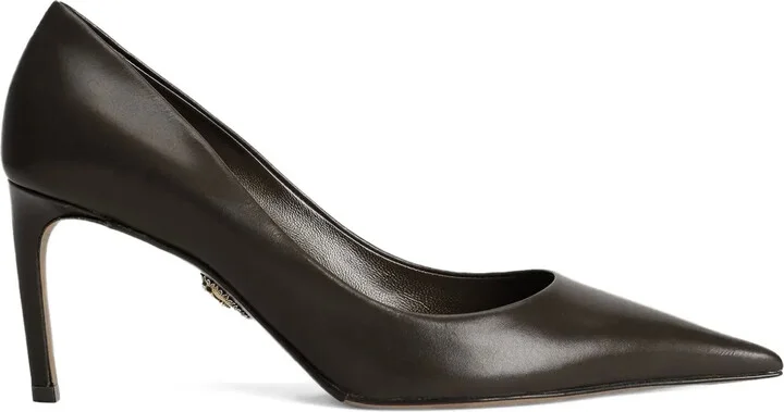 80mm Devotion leather pumps