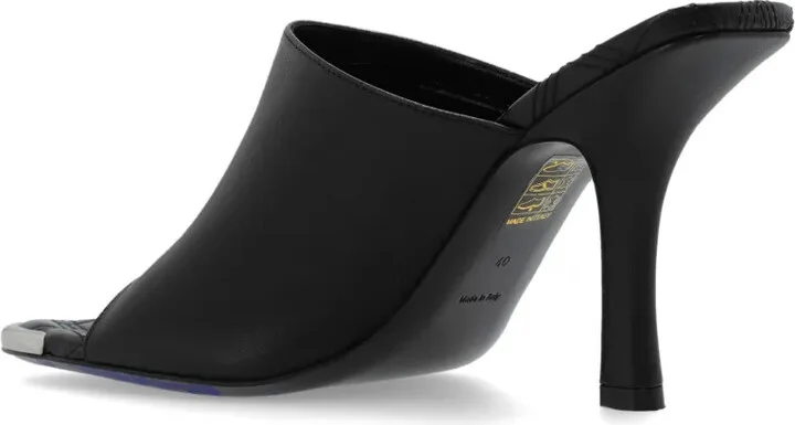 80mm Duck High leather sandals - Image 5