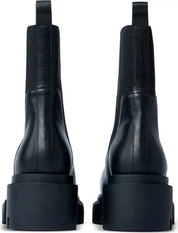 80mm Elastic-Panel Block-Heel Boots - Image 3