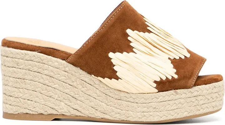 80mm Eleo wedge espadrilles