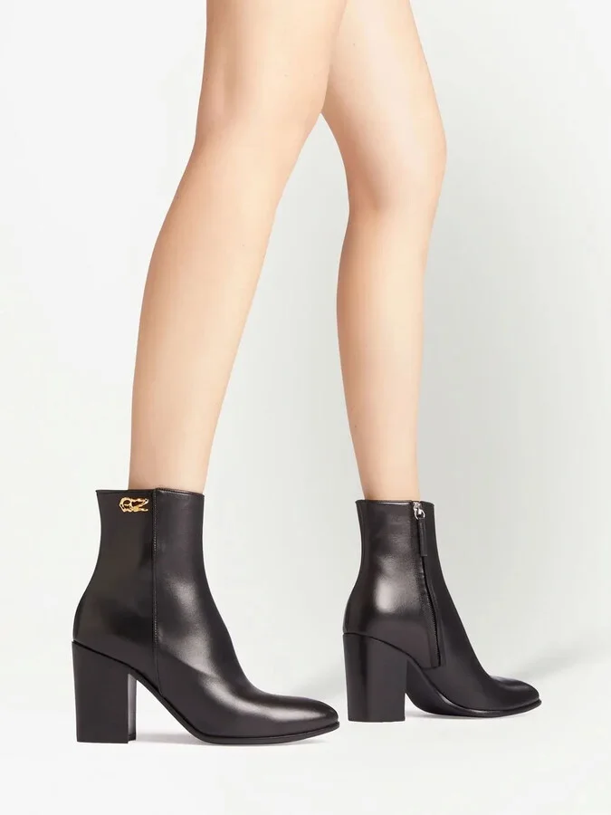 80mm Enriette ankle boots - Image 4