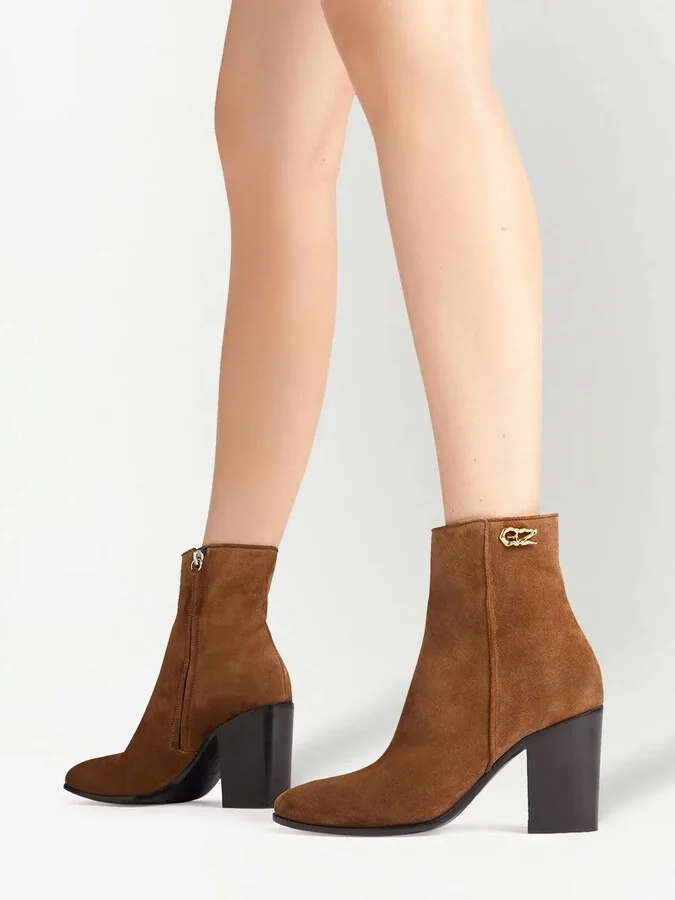 80mm Enriette ankle boots - Image 4