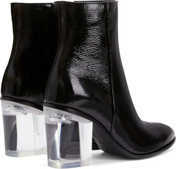 80mm Enriette Plexy ankle boots - Image 3