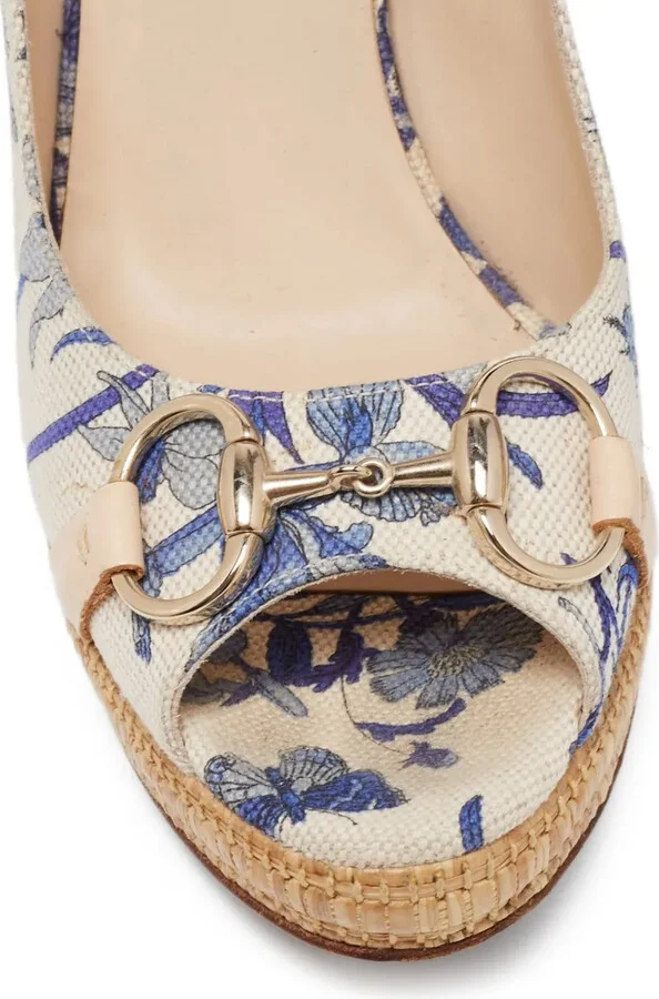 80mm Floral-Print Platform Pumps - Image 5