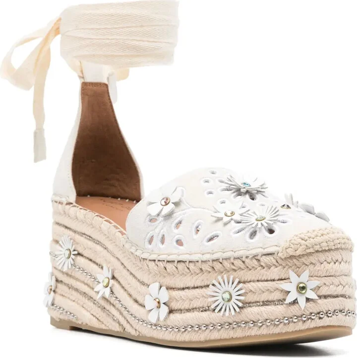 80mm Flower espadrilles - Image 2