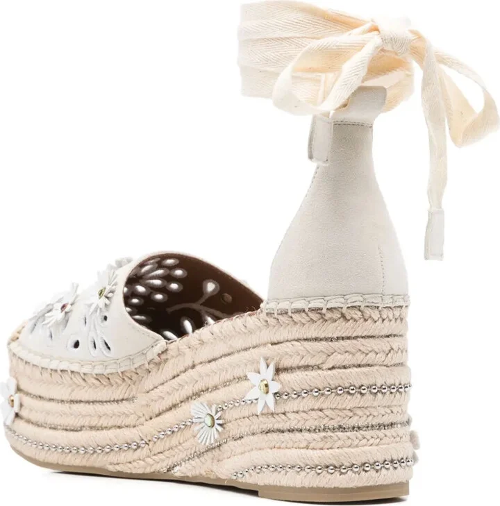 80mm Flower espadrilles - Image 3