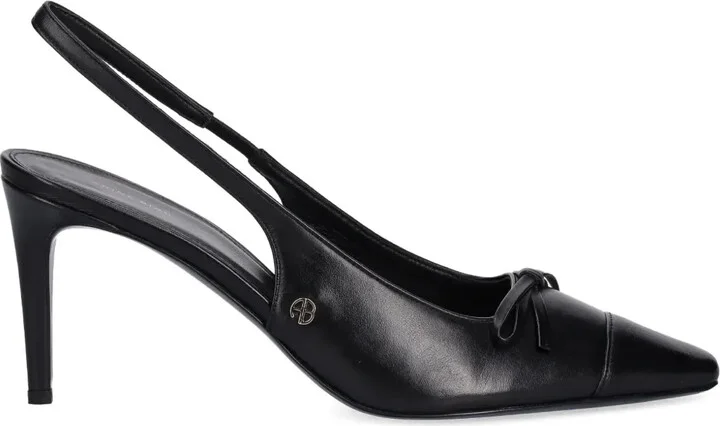 80mm Freya slingback pumps