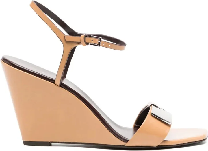 80mm Gigi wedge sandals