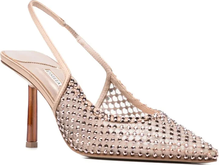 80mm Gilda crystal-embellished heeled pumps - Image 2