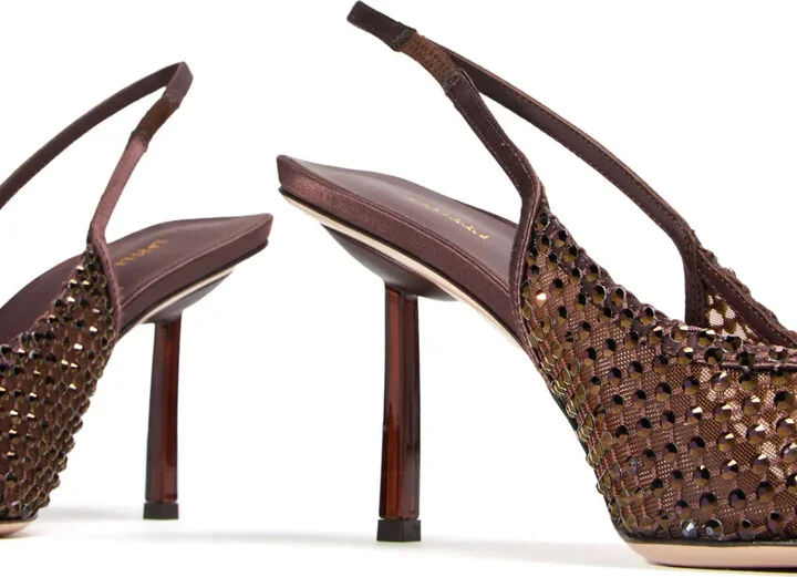 80mm Gilda slingback pumps - Image 4