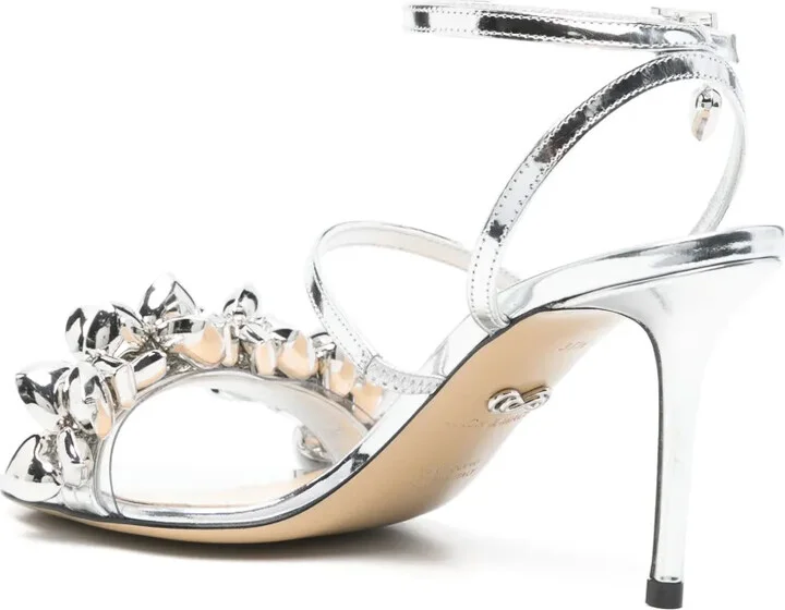 80mm Heart-Charm Sandals - Image 3