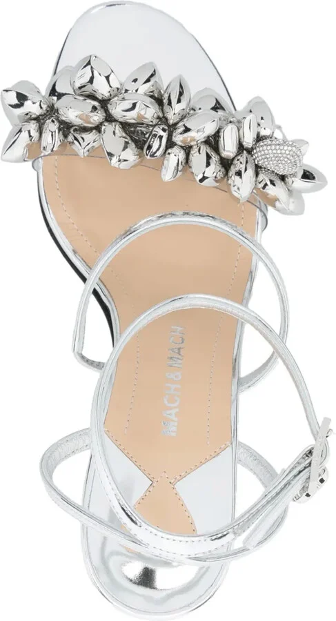 80mm Heart-Charm Sandals - Image 4