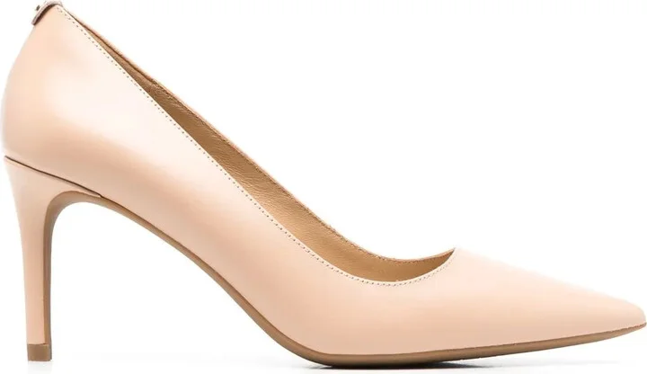 80mm Heeled Leather Pumps