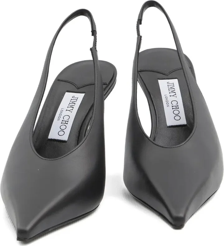 80mm Isa pointed-toe slingback pumps - Image 2