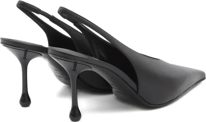 80mm Isa pointed-toe slingback pumps - Image 4