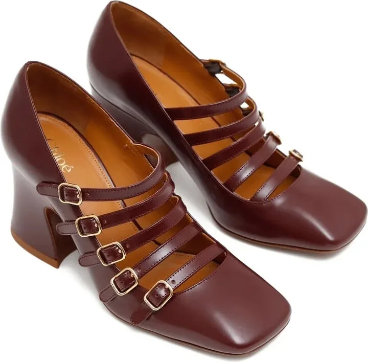 80mm Janis buckle-strap pumps - Image 2