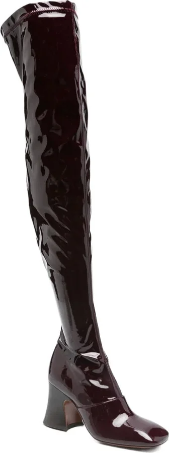 80mm Janis leather boots - Image 2