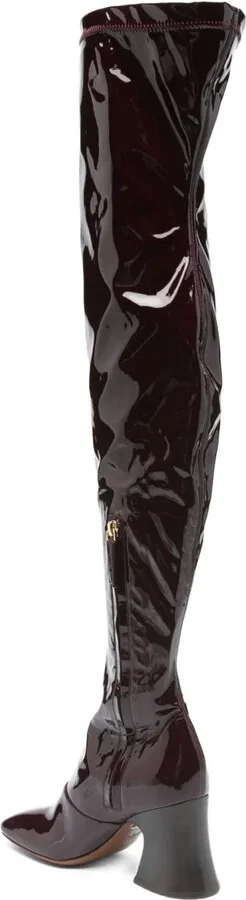 80mm Janis leather boots - Image 3