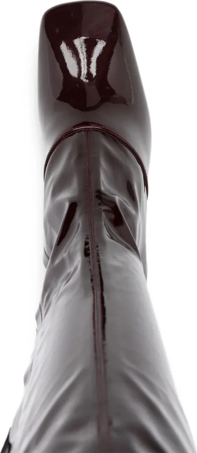 80mm Janis leather boots - Image 4