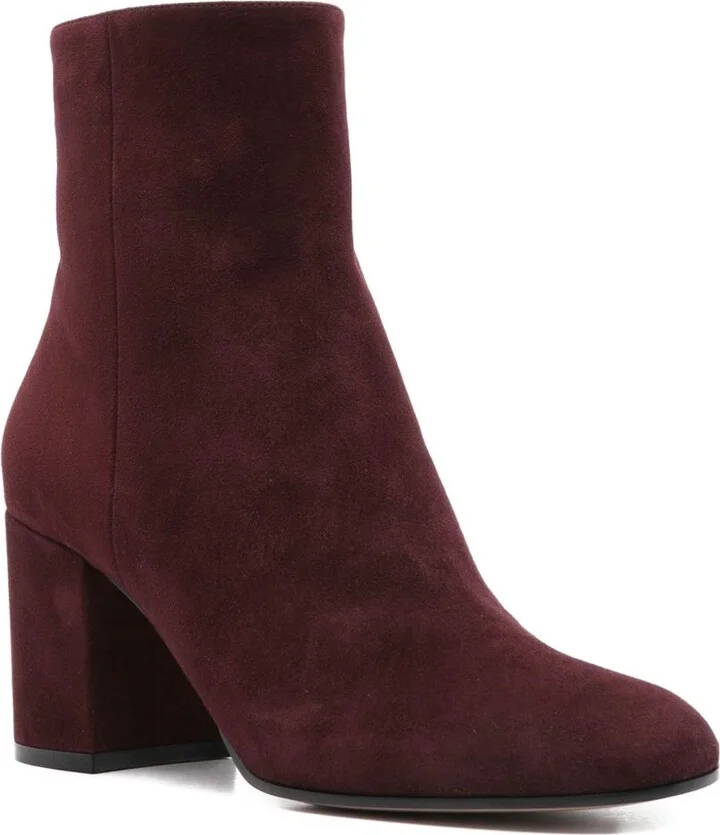 80mm Joelle Suede Ankle Boots - Image 2