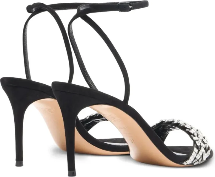 80mm Julia embellished-braided sandals - Image 3
