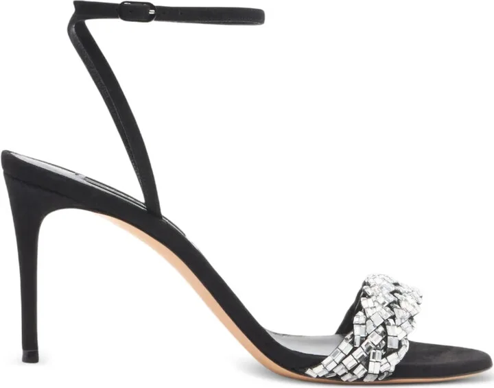 80mm Julia embellished-braided sandals