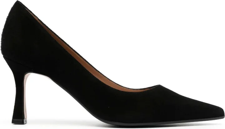 80mm Kate suede pumps