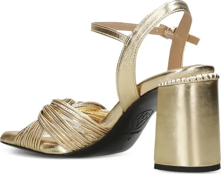 80mm Knotted Ankle-Strap Sandals - Image 2