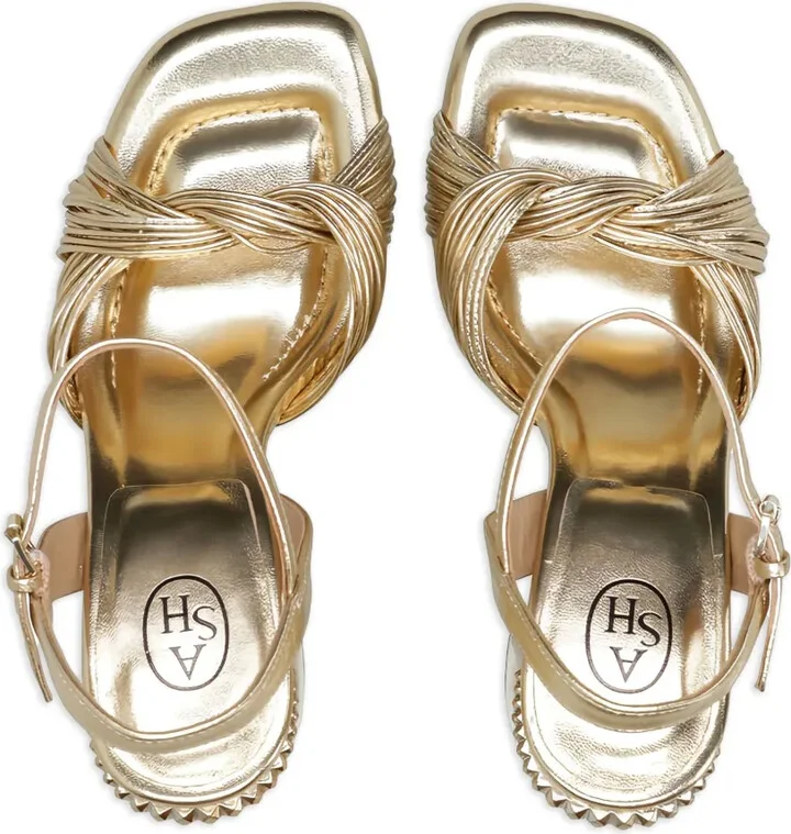 80mm Knotted Ankle-Strap Sandals - Image 3