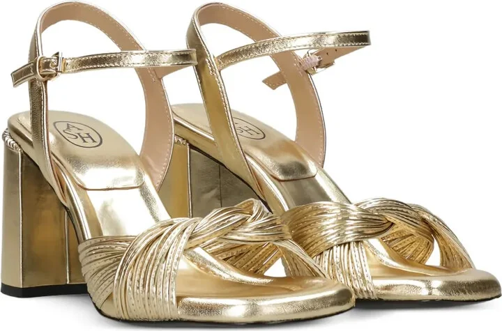 80mm Knotted Ankle-Strap Sandals - Image 4