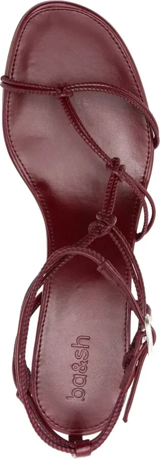 80mm Knotted Leather Sandals - Image 4