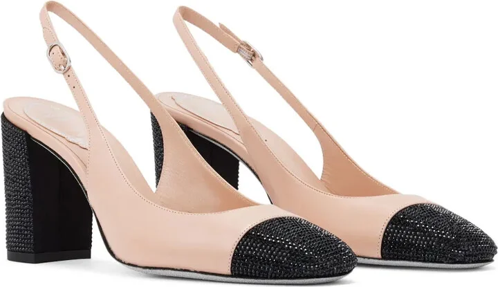 80mm Kristen slingback pumps - Image 2