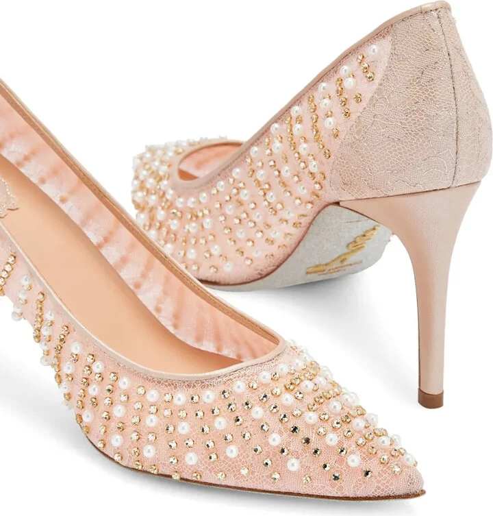 80mm Lace Pumps - Image 4