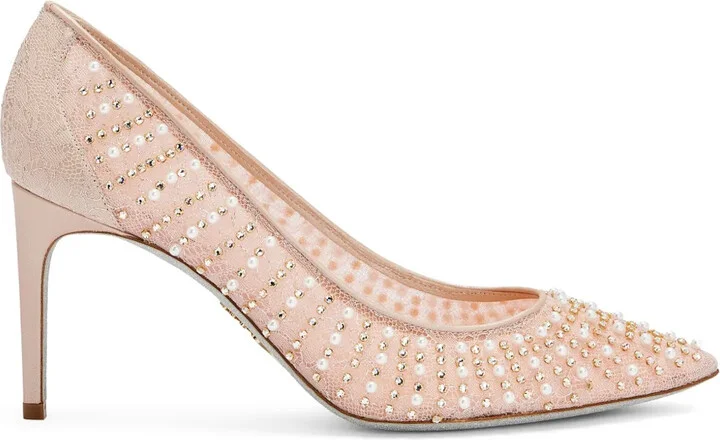 80mm Lace Pumps